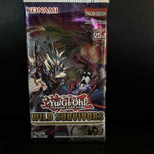 Wild Survivors 1st Edition Booster Pack Brand New Sealed Yu-Gi-Oh!